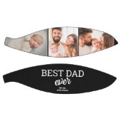 最高のパパカスタム3枚の写真モダン パーソナライズされた バスケットボール (パネル)