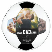 最高のパパカスタム3色写真父の日 サッカーボール (正面)