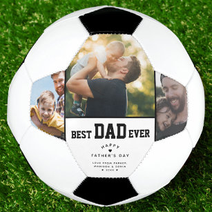 最高のパパカスタム3色写真父の日 サッカーボール