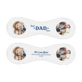 最高のパパカスタム4写真Create Your Own 野球ボール (パネル)