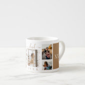 最高のパパカスタム6写真コラージュ エスプレッソカップ (正面右)