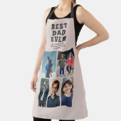 最高のパパカスタム6写真コラージュ エプロン (インサイチュ)