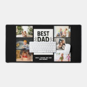 最高のパパカスタム6写真コラージュ デスクマット (キーボード&マウス)