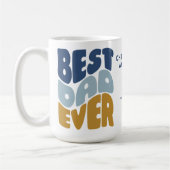 最高のパパカスタム コーヒーマグカップ (左)