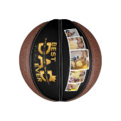 最高のパパカスタムEver家族5写真 ミニバスケットボール (縦)