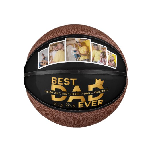 最高のパパカスタムEver家族5写真 ミニバスケットボール (正面)