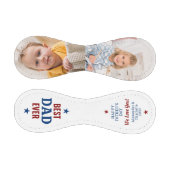 最高のパパカスタムEver 2 Photo Happy Father's Day 野球ボール (パネル)