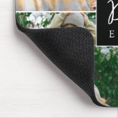 最高のパパカスタムEver Family Photo マウスパッド (コーナー)