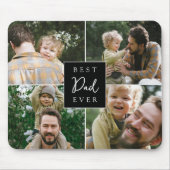 最高のパパカスタムEver Family Photo マウスパッド (正面)