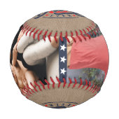 最高のパパカスタムEver Photo Baseball 野球ボール (正面)