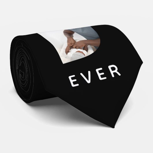 最高のパパカスタムFaters Day Photo Collage ネクタイ (ロール)