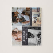 最高のパパカスタムPhoto Collage Family ジグソーパズル (縦)