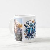 最高のパパカスタムPhoto Collage Handyman コーヒーマグカップ (正面左)