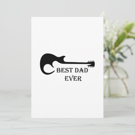 最高のパパギタおもしろいギタリストミュージシャンギフト (スタンド正面)