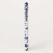 最高のパパクールタイポグラフィ赤白と青 Case-Mate iPhoneケース (裏面/左)