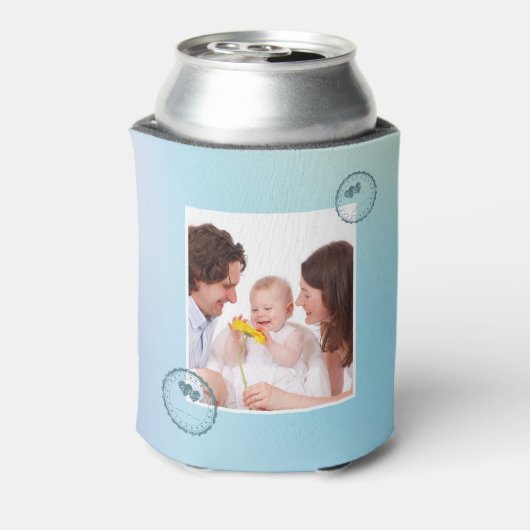 最高のパパグランジタイポグラフィ写真 缶クーラー (缶裏面)