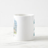 最高のパパグランジ縁ど写真 コーヒーマグカップ (中央)