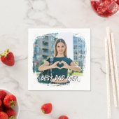 最高のパパグランジ縁ど写真 スタンダードカクテルナプキン (インサイチュ)