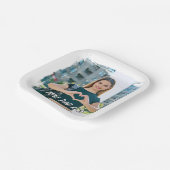 最高のパパグランジ縁ど写真 ペーパープレート (傾斜あり)