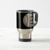最高のパパコーチエバおもしろいーボールティー トラベルマグ (正面右)