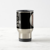 最高のパパコーチエバおもしろいーボールティー トラベルマグ (中央)