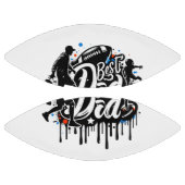 最高のパパサッカーの父と息子サッカー アメリカンフットボール (パネル)