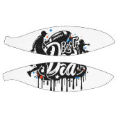 最高のパパサッカーの父と息子バスケットボール バスケットボール (パネル)