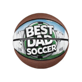 最高のパパサッカーの落書き父親の日バスケットボール ミニバスケットボール