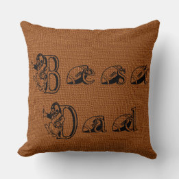 最高のパパサッカー文字装飾枕 クッション