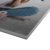 最高のパパシンプル写真カスタムEver カッティングボード (角)