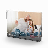 最高のパパシンプル写真カスタムEver フォトブロック (右)