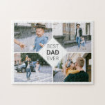 最高のパパシンプル写真モダンコラージュ ジグソーパズル<br><div class="desc">シンプルパパとモダンパズルは4枚の写真と「・エバ最高の」を備えている。</div>