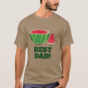 最高のパパスイカ漫画のキャラクター Tシャツ