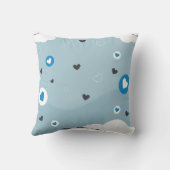 最高のパパスカイブルーアウトドアピロー クッション (裏面)