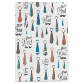 最高のパパスタイル：真のトリビュートと結びつき ミディアムペーパーバッグ (正面)