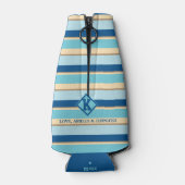 最高のパパストライプの写真 ボトルクーラー (裏面)