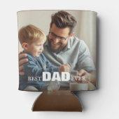 最高のパパタイポグラフィ写真 缶クーラー (裏面)