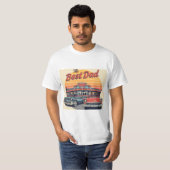 最高のパパダイナー Tシャツ (正面フル)