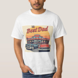 最高のパパダイナー Tシャツ