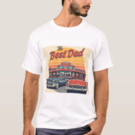 最高のパパダイナー Tシャツ