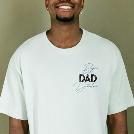 最高のパパトレンディーギフト名パーソナライズされた父の日 Tシャツ