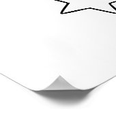 最高のパパトロフィーデザイン – 父の日ギフト ポスター (角)