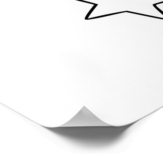 最高のパパトロフィーデザイン – 父の日ギフト ポスター (角)