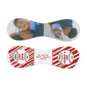 最高のパパハッピーファーザーの日レッドストライプ2 Photo 野球ボール (パネル)