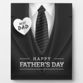 最高のパパハッピーファーズデー フォトプラーク (正面)