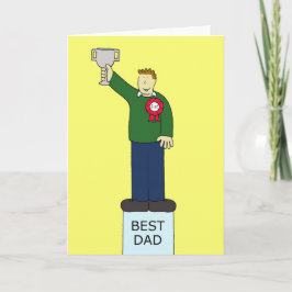 最高のパパハッピー・ファザーズ・デー・アニメ カード