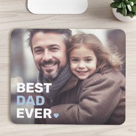 最高のパパハートの父の日 マウスパッド