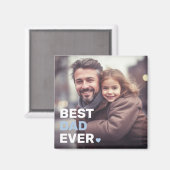 最高のパパハートの父の日 マグネット (正面/裏面)