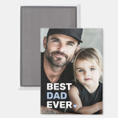 最高のパパハートの父の日 マグネット (正面/裏面)