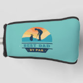 最高のパパバイエバレトロ任意の色 ゴルフヘッドカバー (正面)